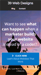 Mobile Screenshot of 39webdesigns.com